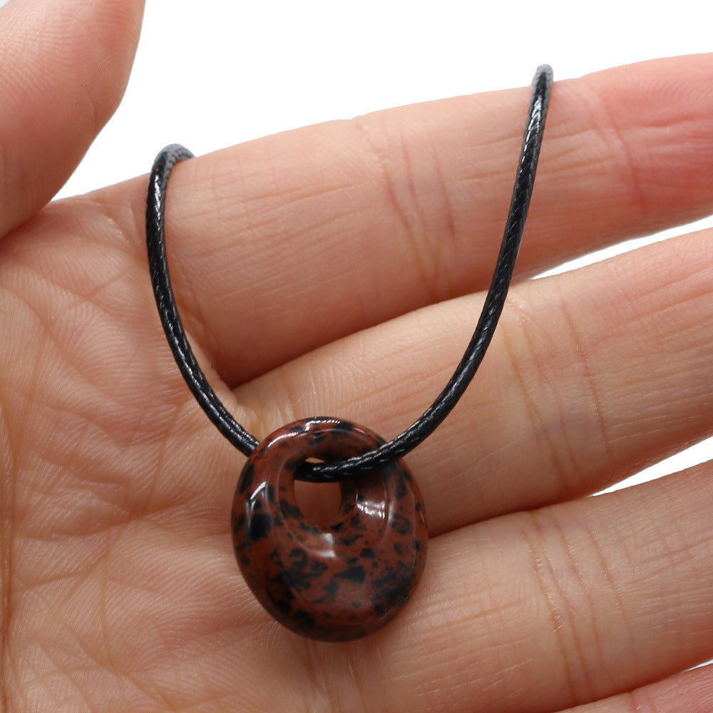 Naturstein Halbedelsteine Perlen Schmuck Zubehör handgemachte Halsketten
