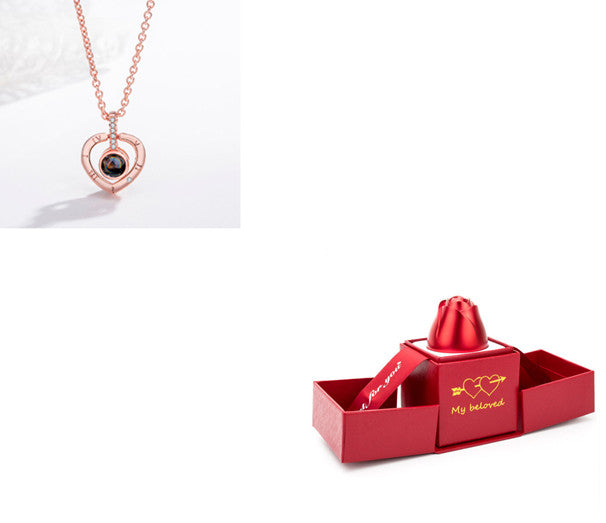 100 Languages I Love You Pendant Necklace