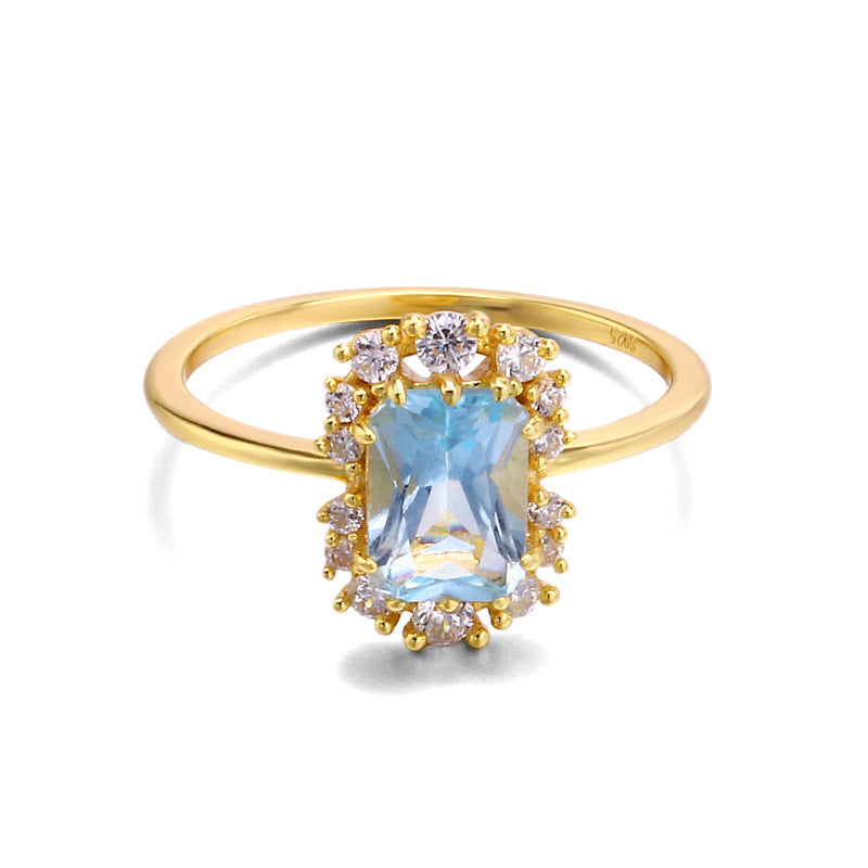 Eingelegte Zirkon Schmuck Damen Mode Party Schmuck Freundin Überraschungsgeschenk