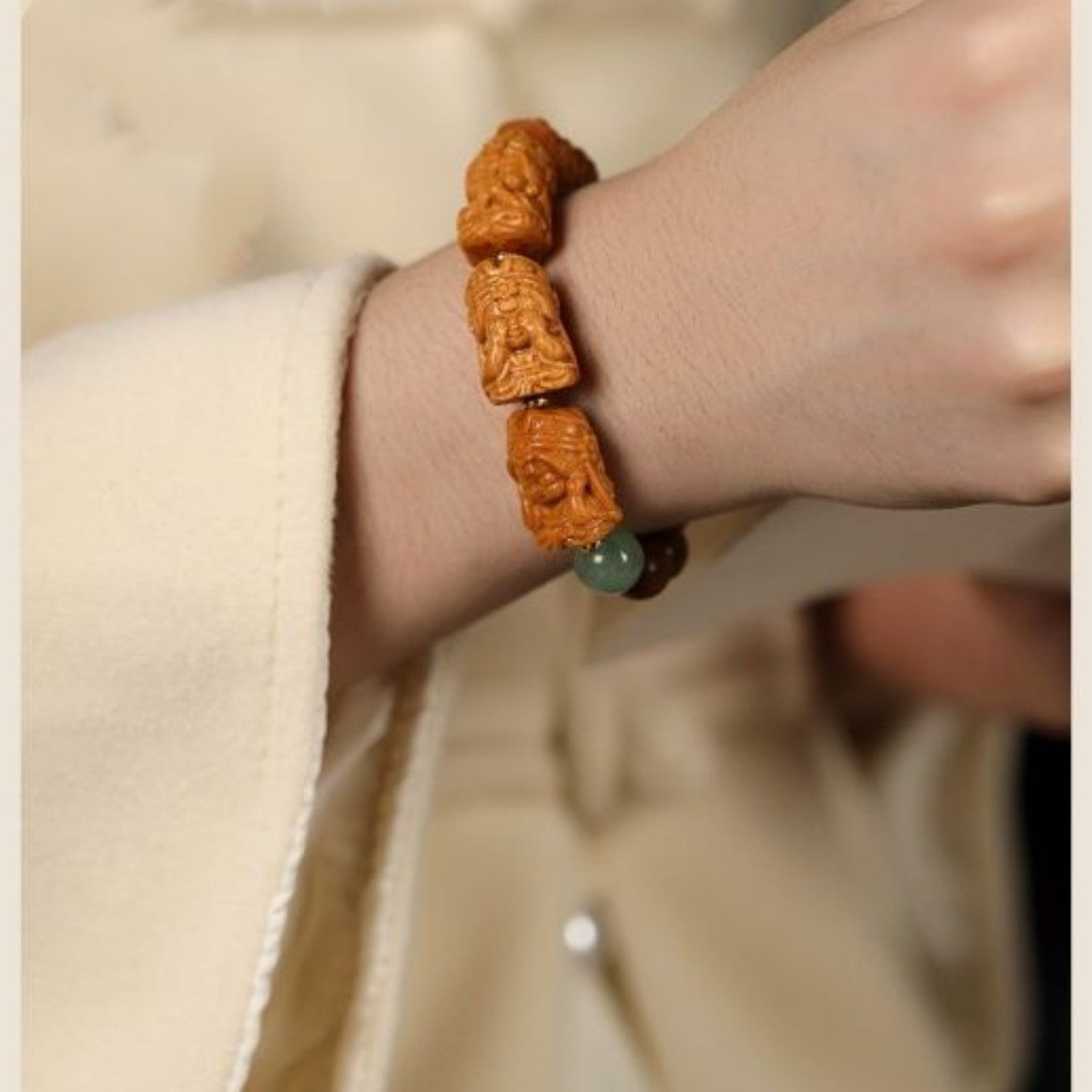 Cartoon Cute Four No Buddha Single Loop Bracelet