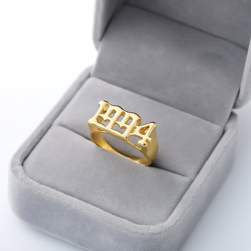 Digitaler antiker Ring Schmuck für Damen und Herren