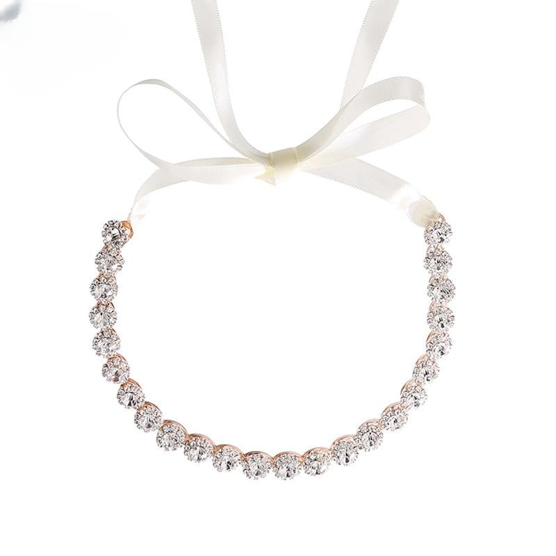 Braut Strass SONNENBLUMEN Haarband Hochzeitsfotografie Accessoires Bankett Kopfschmuck