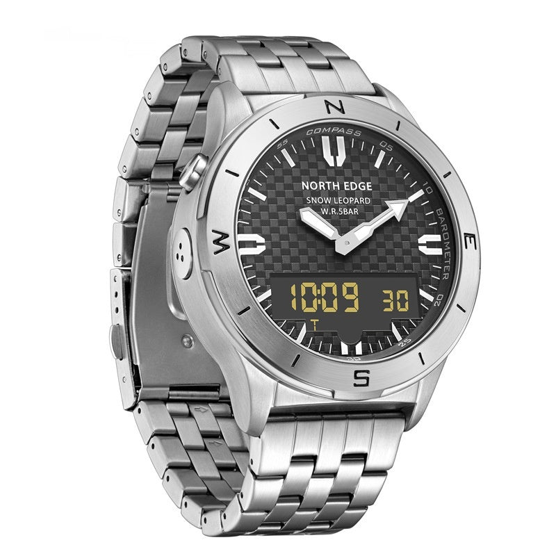 Outdoor Wasserdichte Uhr Höhenführung Smartwatch Multifunktions-Herrenarmbanduhr