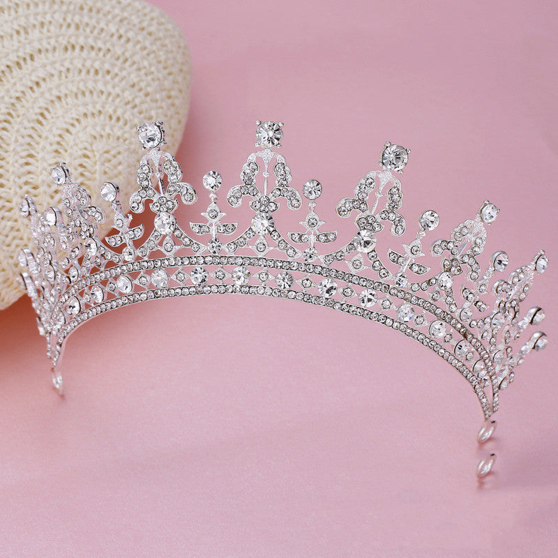 Diadema nupcial de corona de reina