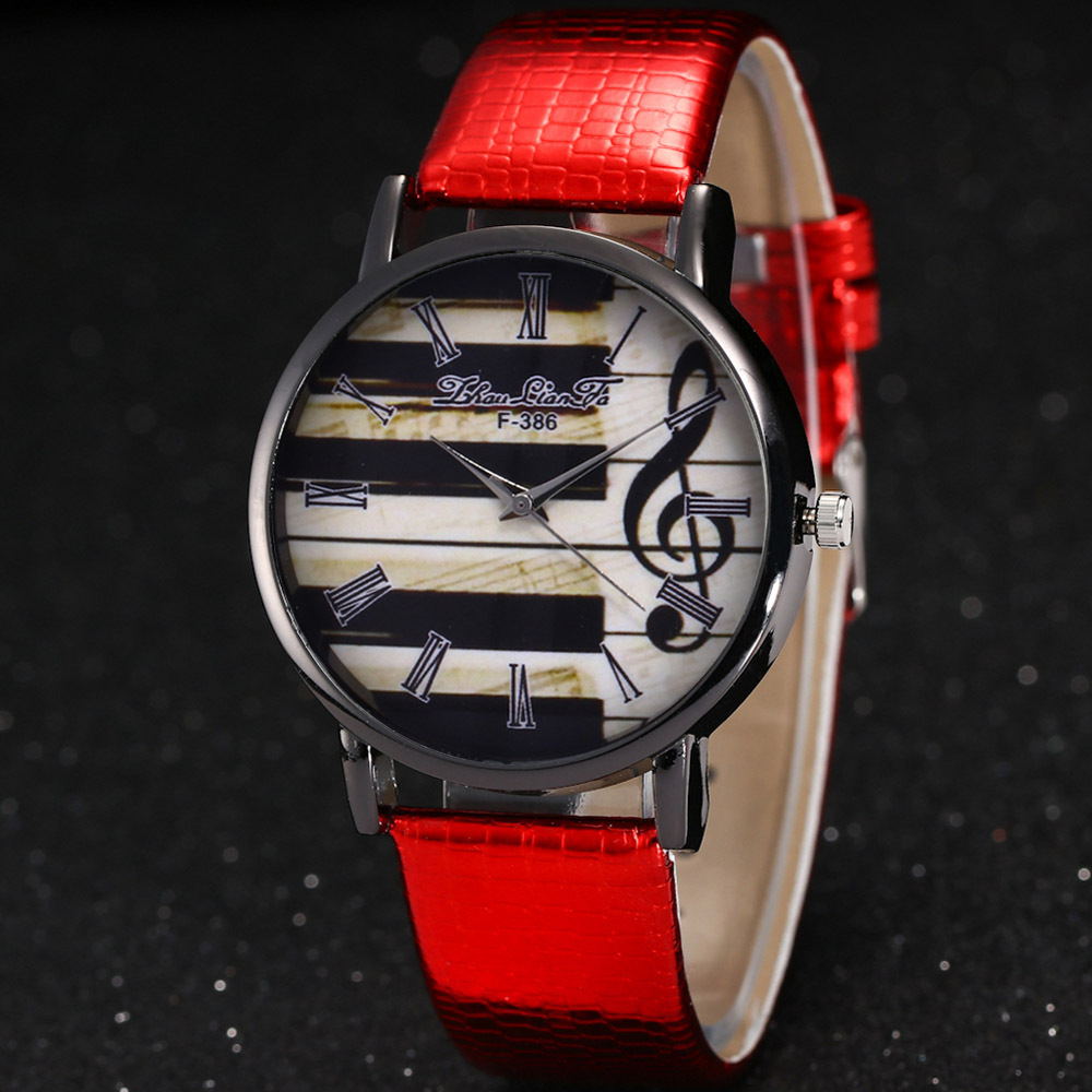 Neue Uhr Damen Mode Lederarmband