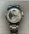 Herrenuhr Tourbillon Uhren Edelstahlarmband Automatische Mechanische Armbanduhren Mondphase Kleine Sekunde Uhr