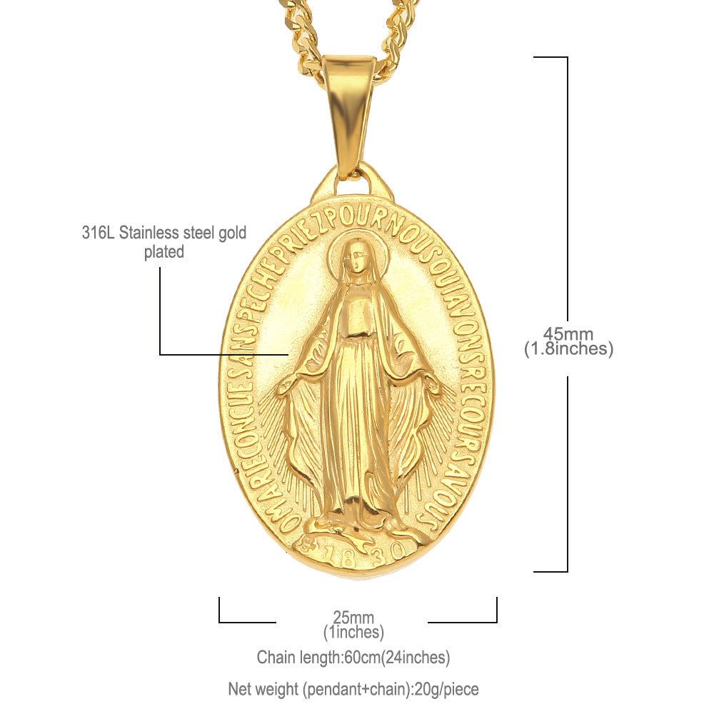 Colgante Mágico de la Cruz Virgen