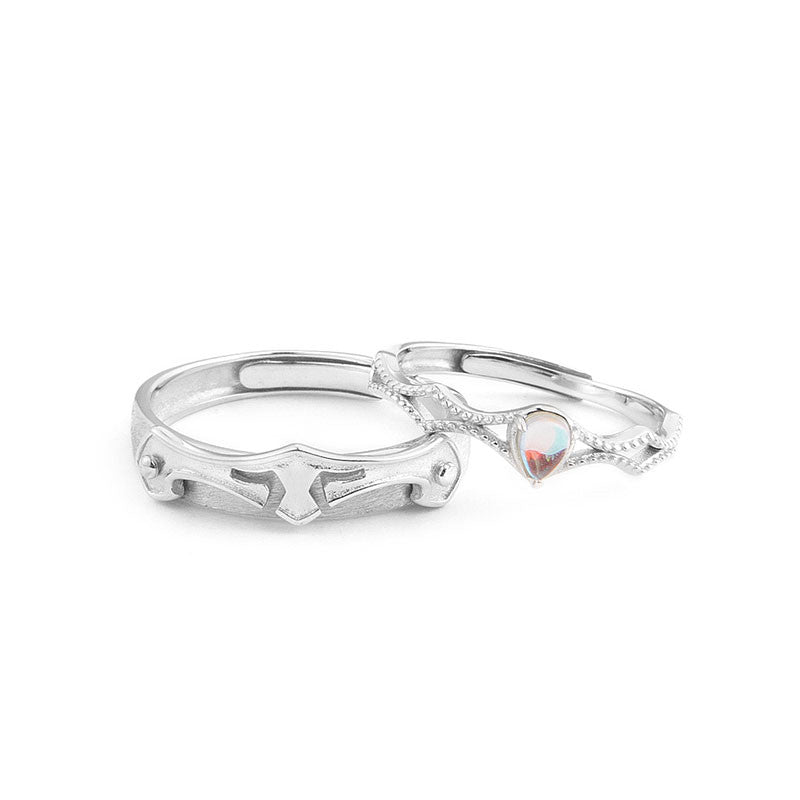 Prinzessin und Ritter Paarringe