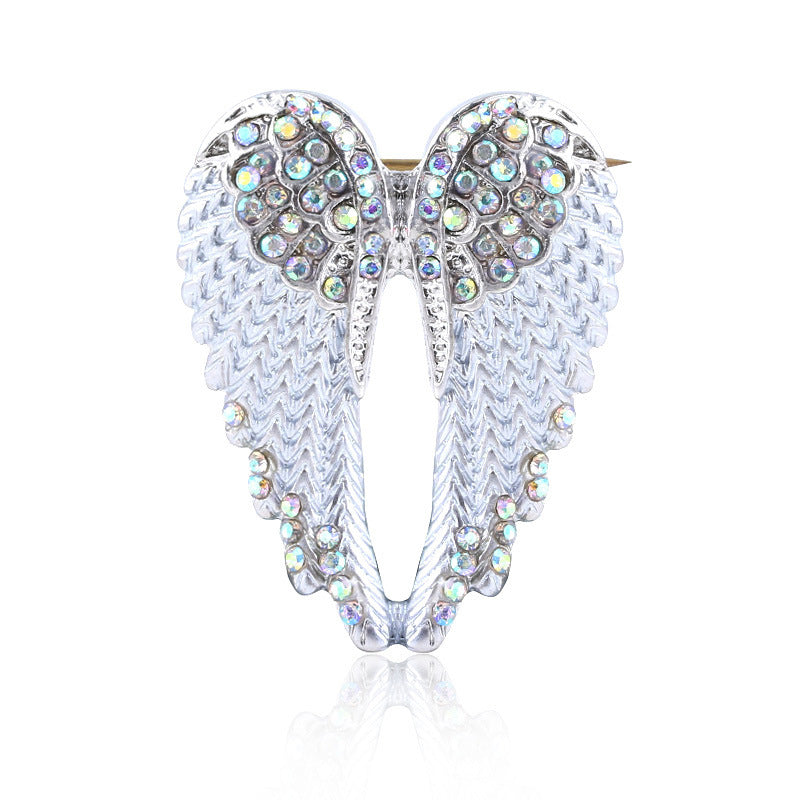 Broche de alas de ángel
