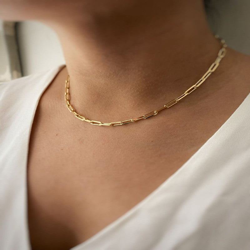 Schmuck Simple Persönlichkeit Kreative Einzellagen Damenhalskette