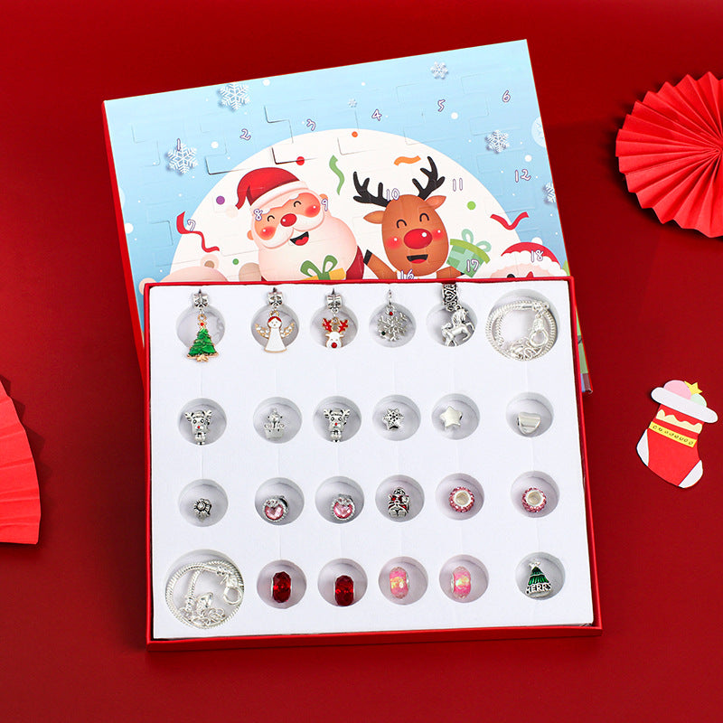 Set de Cajas Sorpresa Calendario de Adviento, Adornos Creativos para Hacer Tú Mismo, Regalos de Navidad
