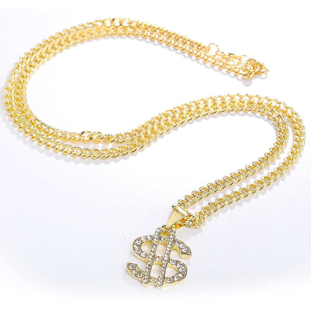 Diamant-S-Halskette