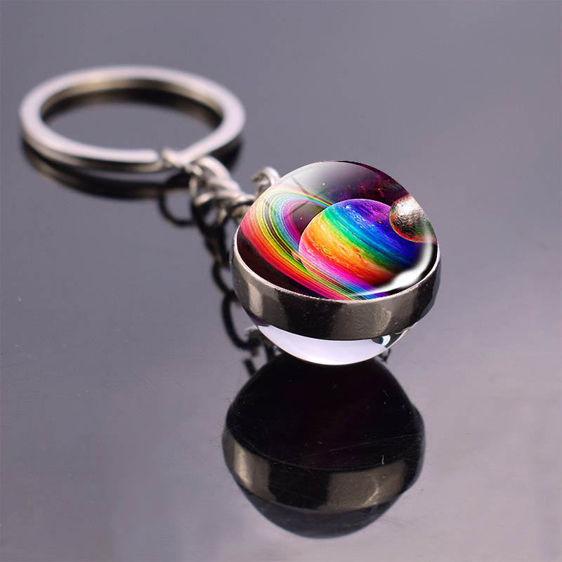 Solar System Planet Key Ring