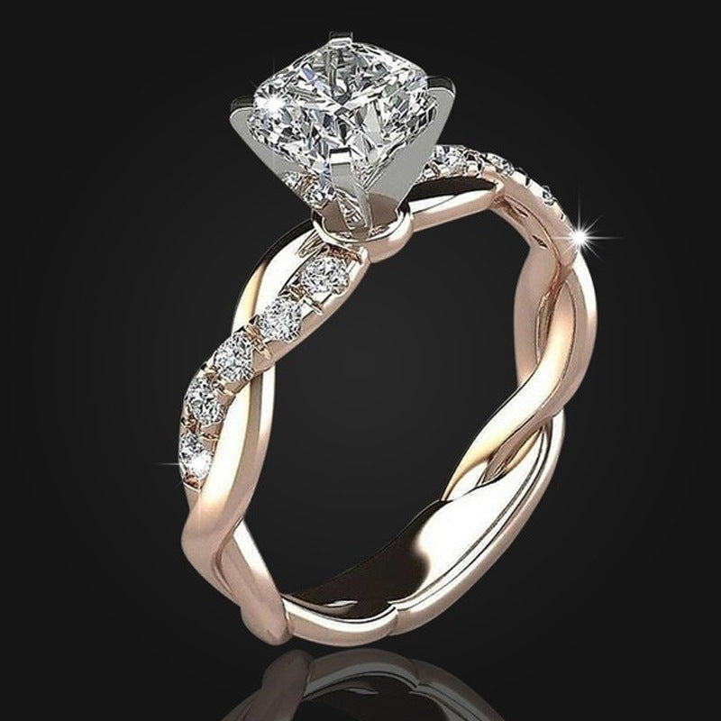 Prinzessinnen-Diamantring