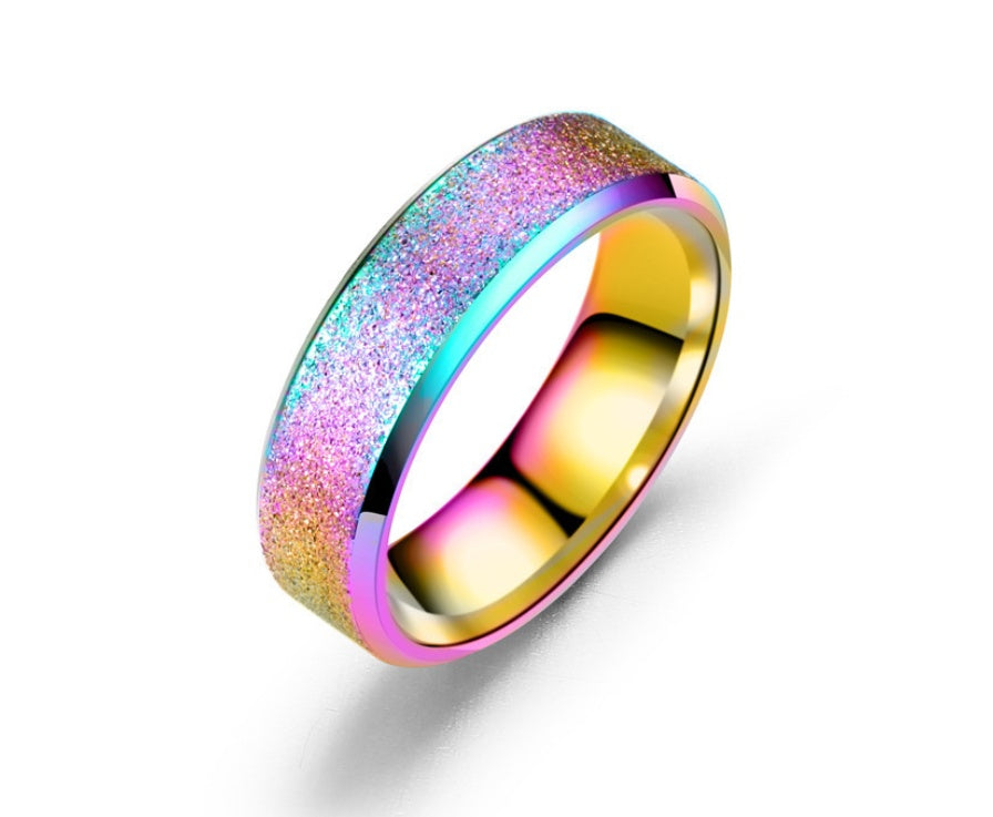 Sandgestrahlter drehbarer Spinner-Ring