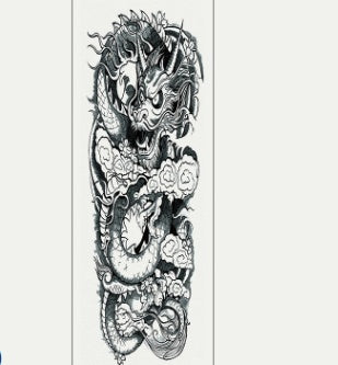 Pegatina de tatuaje impermeable para brazo completo