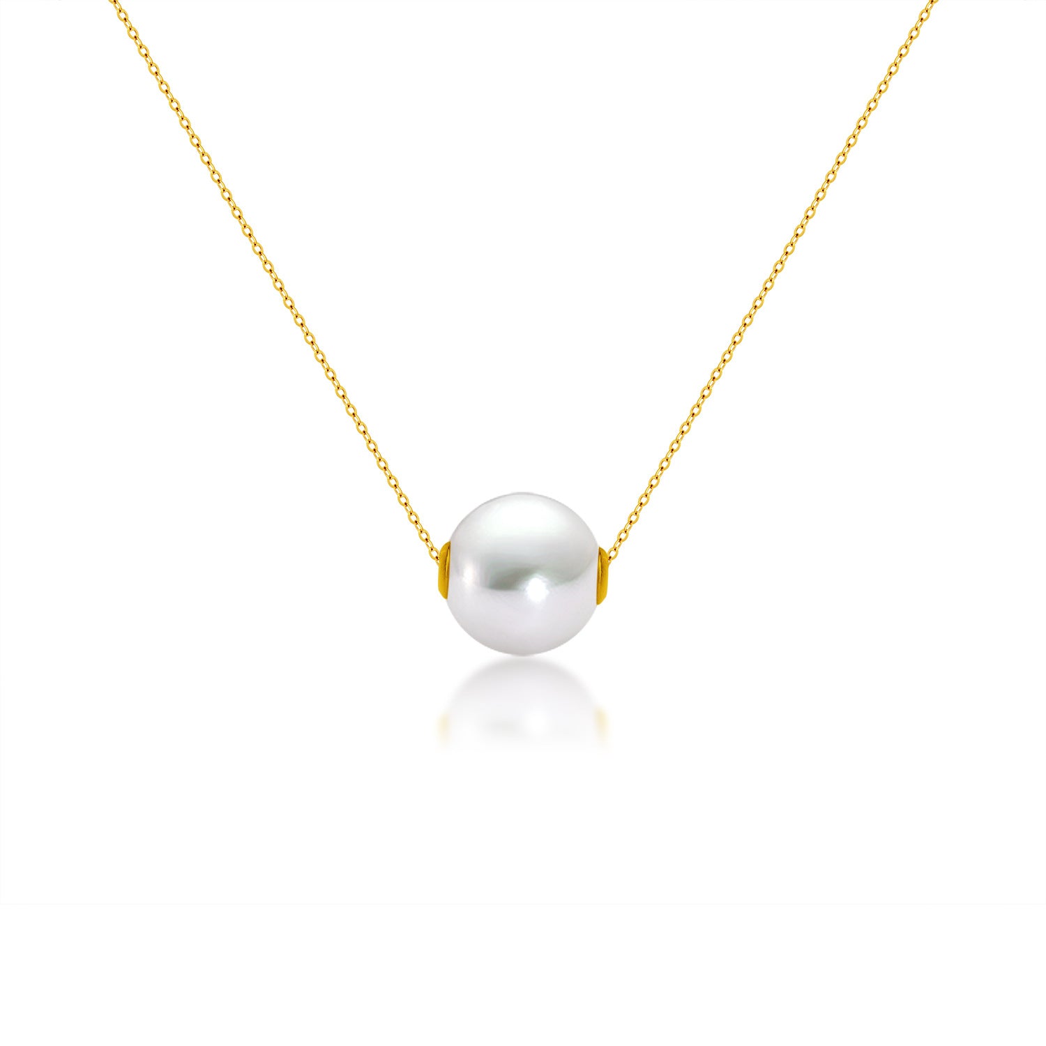Collar de perlas para la clavícula