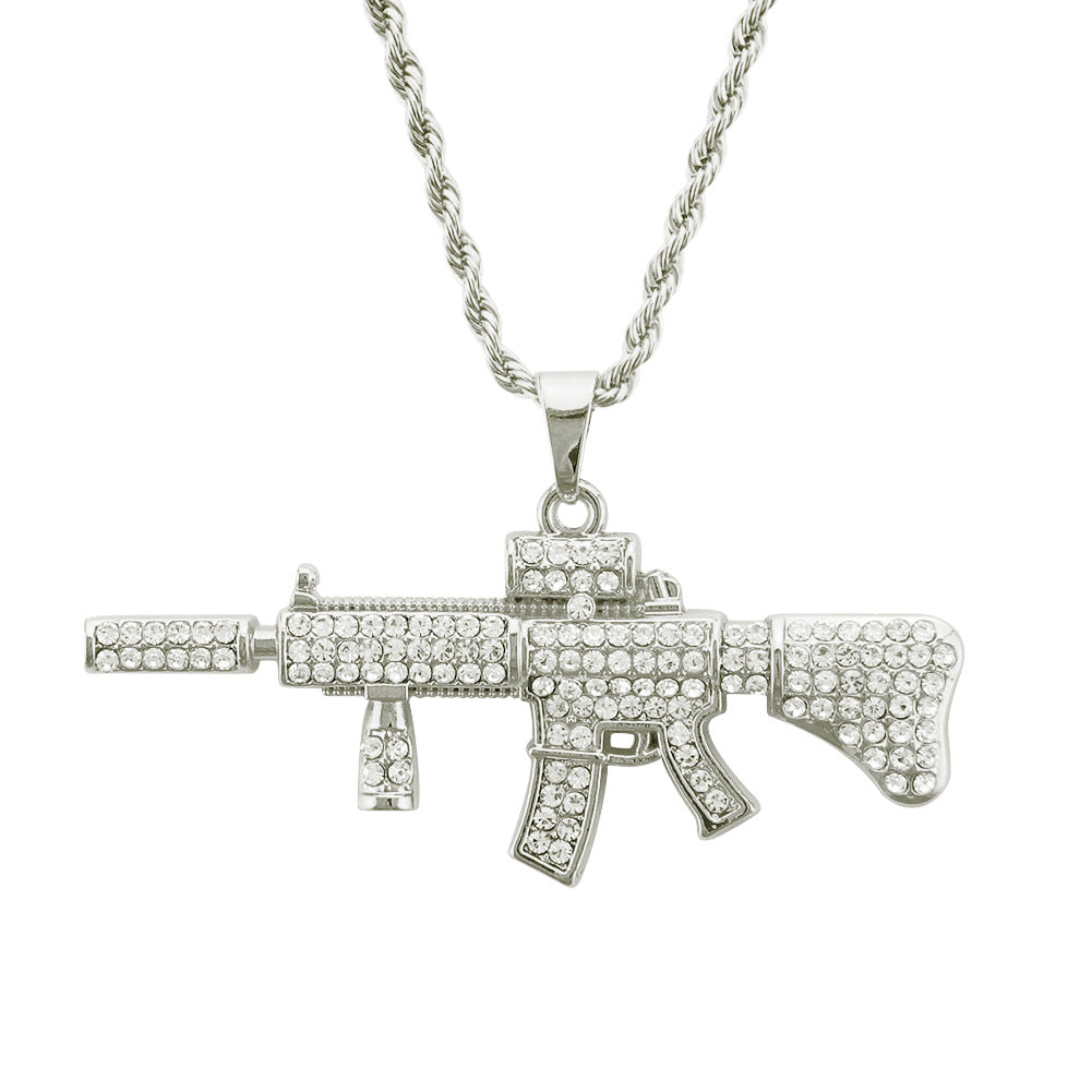 Men's Diamond Pendant Necklace Pendant