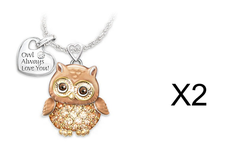 owl necklace