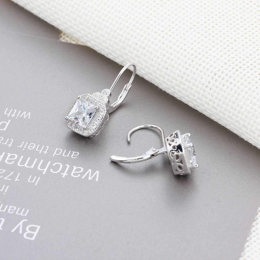 Ohrringe aus Sterlingsilber 925 mit Strass