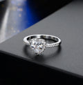 Anillo moda Oro Dedo joyas Plata hombres mujeres Color