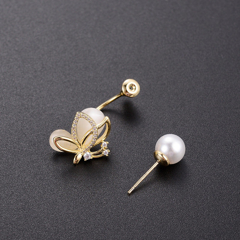 Pendientes de Mariposa de Ópalo para Mujer