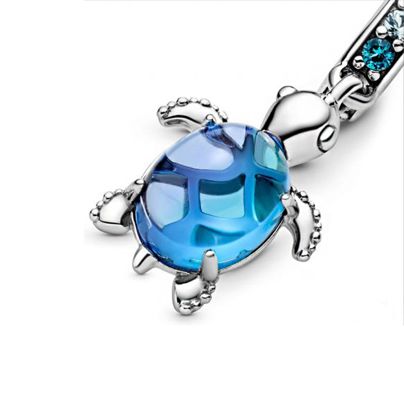 Turtle dolphin bracelet charm