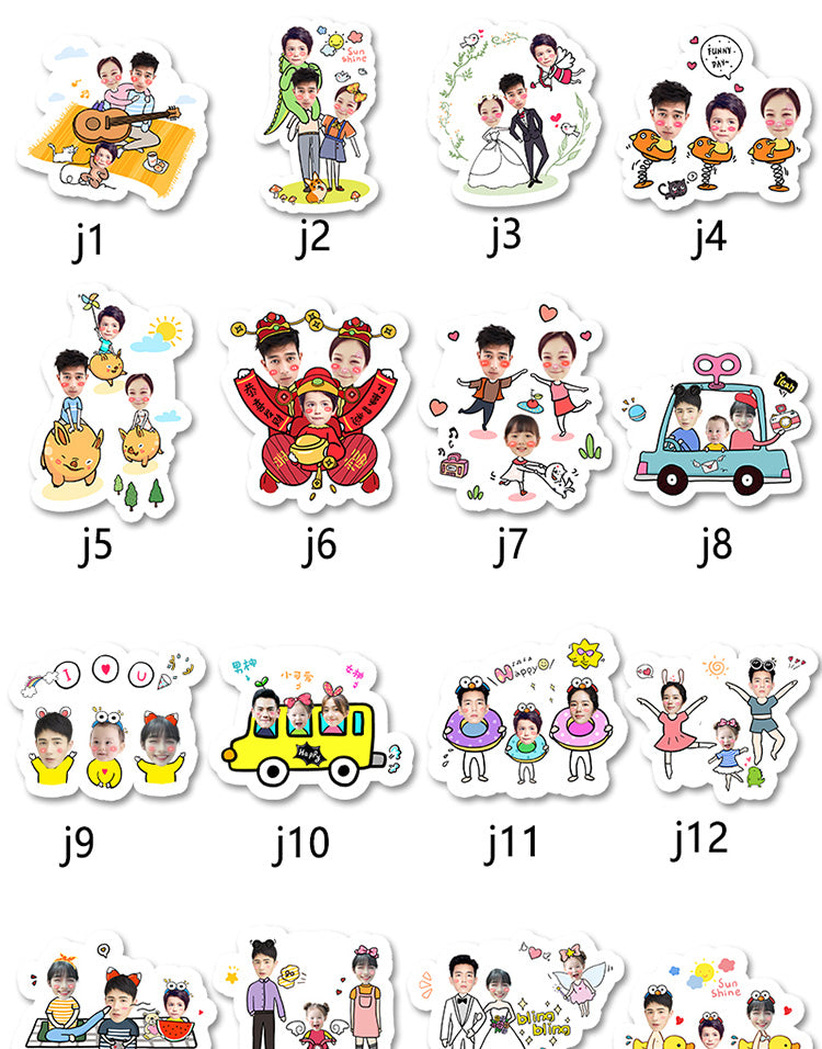 Keychain photo customization