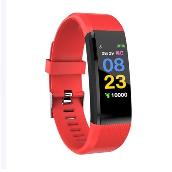 Pulsera Inteligente con Bluetooth Monitor de Ritmo Cardíaco Reloj Rastreador de Actividad Física
