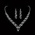 Wedding Photography Jewelry Classic Kiss Kiss EARRINGS NECKLACE BRIDAL Suit 451 Factory Direct Sales