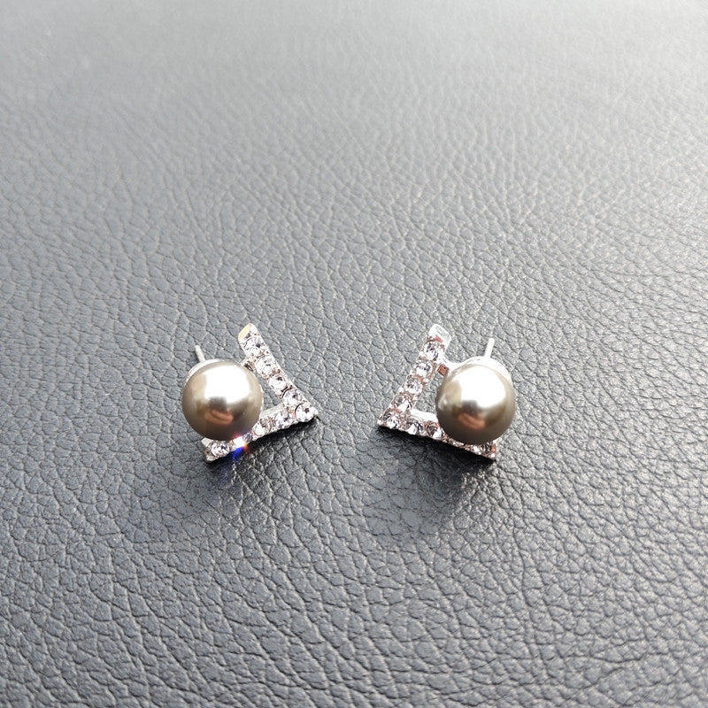 Pendientes triangulares en forma de V