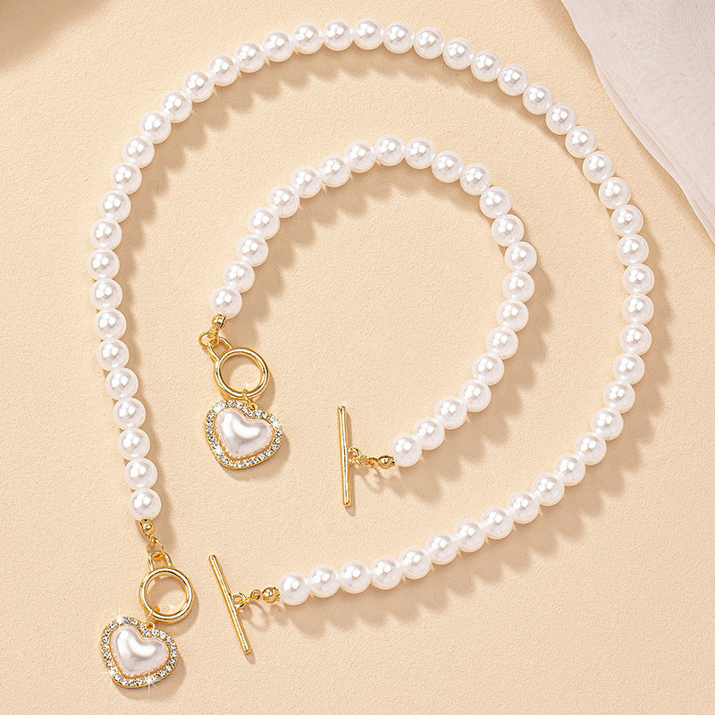 Nischen-Luxus-Diamant-Liebeskette für Damen