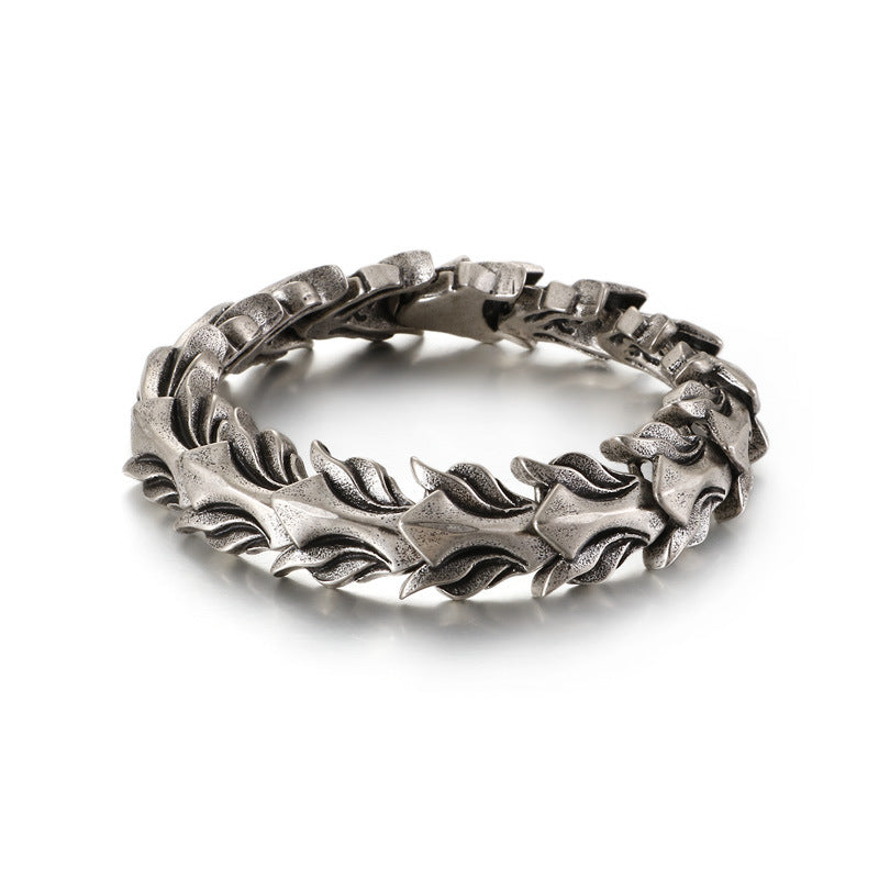 Personality Stainless Steel Keel Titanium Steel Bracelet