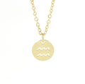 Collier Cercle    Du Zodiaque