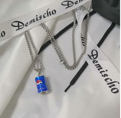 Hiphop pendant titanium steel chain pendant for men and women