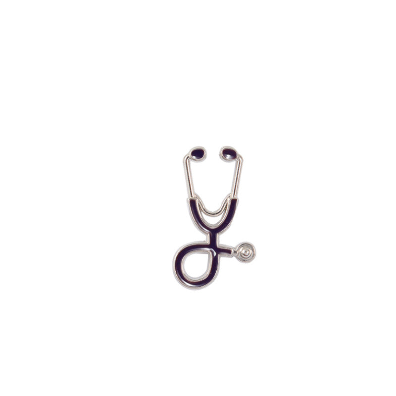Doctor Who Brosche Cartoon Farbe Stethoskop Anstecknadel