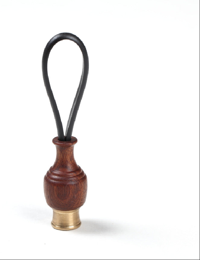 Colgante de Mochila Artesanía de Cobre y Madera