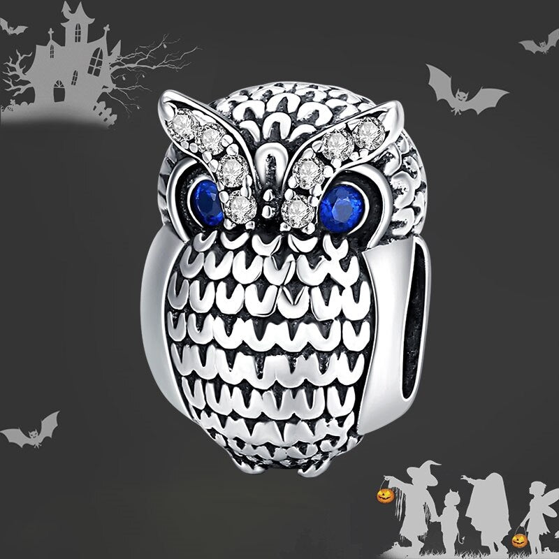 Eule 925 Sterling Silber Vintage Armband DIY Accessoires