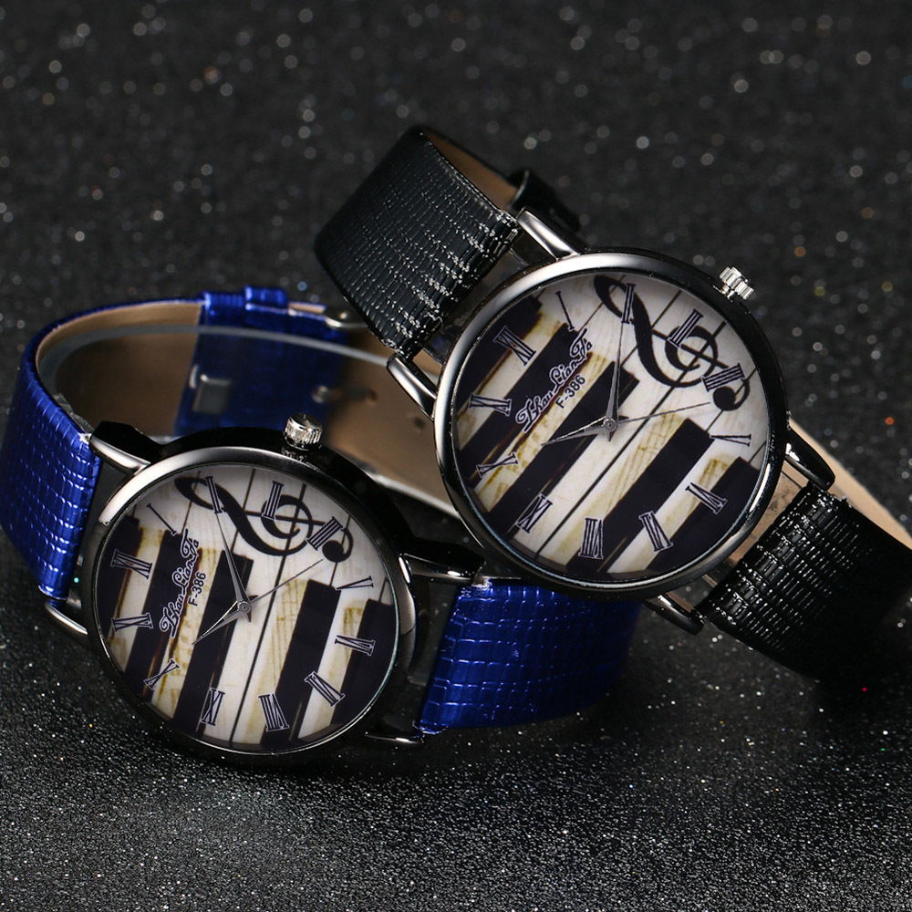 Neue Uhr Damen Mode Lederarmband