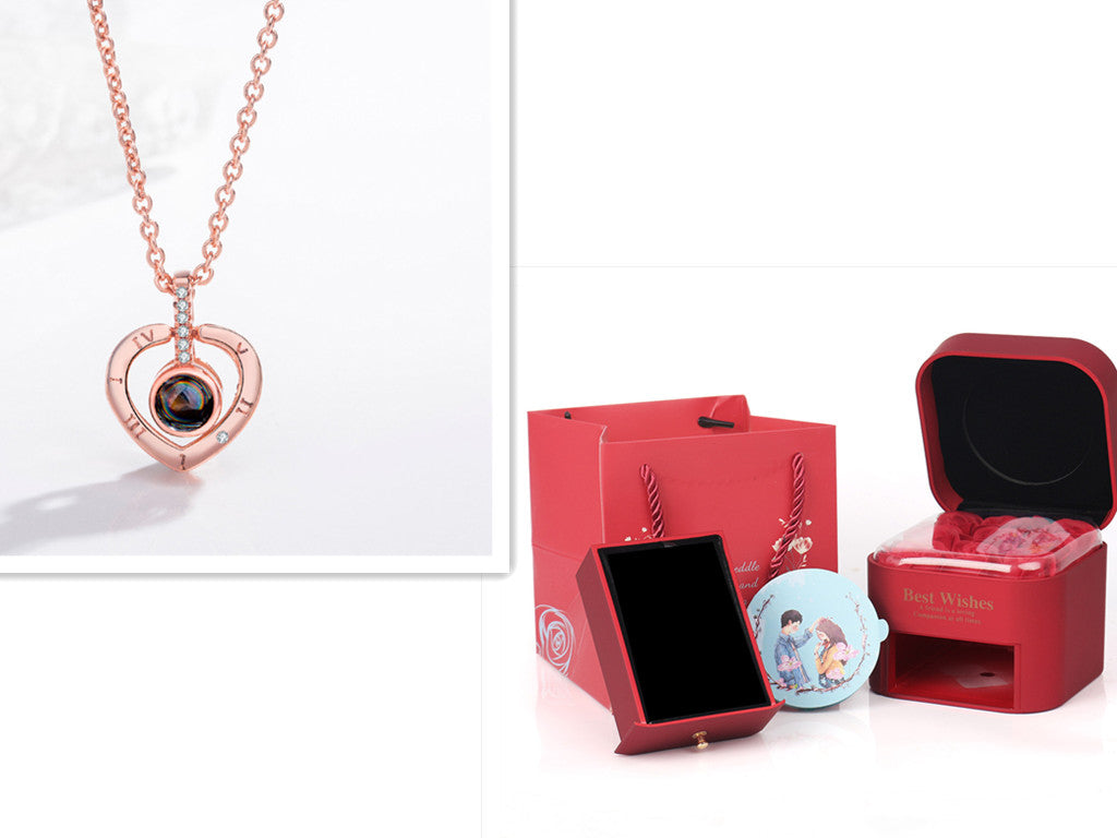 100 Languages I Love You Pendant Necklace