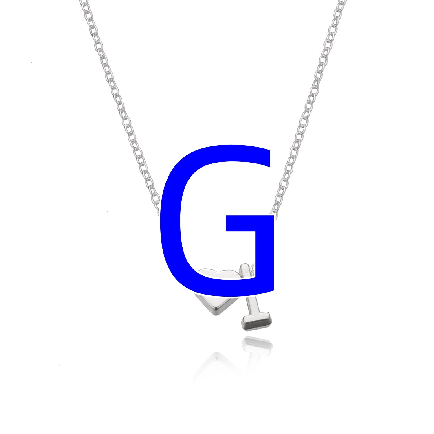 Fashion Exquisite Initial Gold And Silver Clavicle Chain