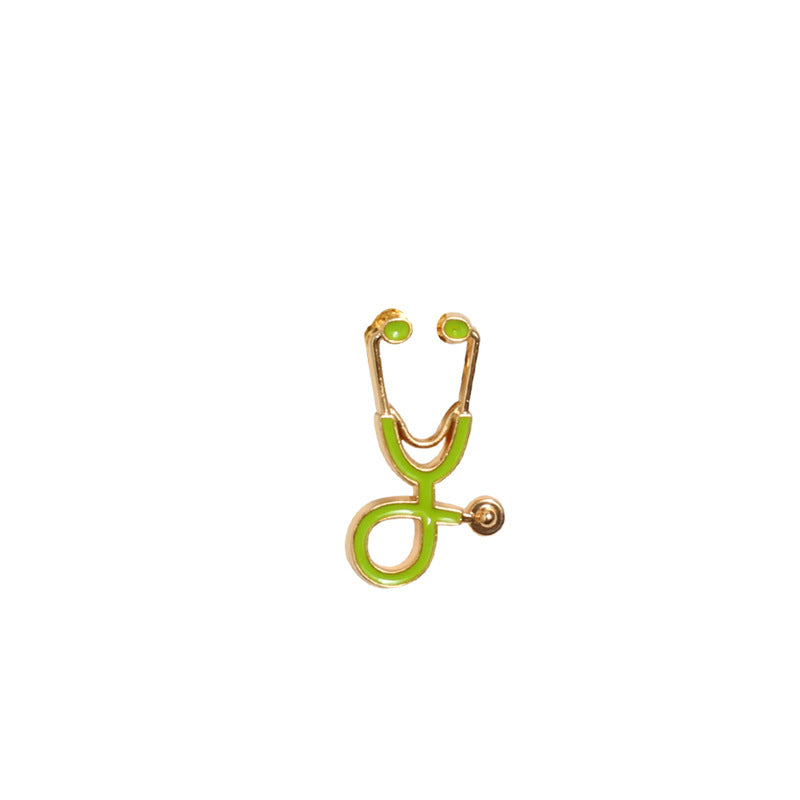 Doctor Who Brosche Cartoon Farbe Stethoskop Anstecknadel