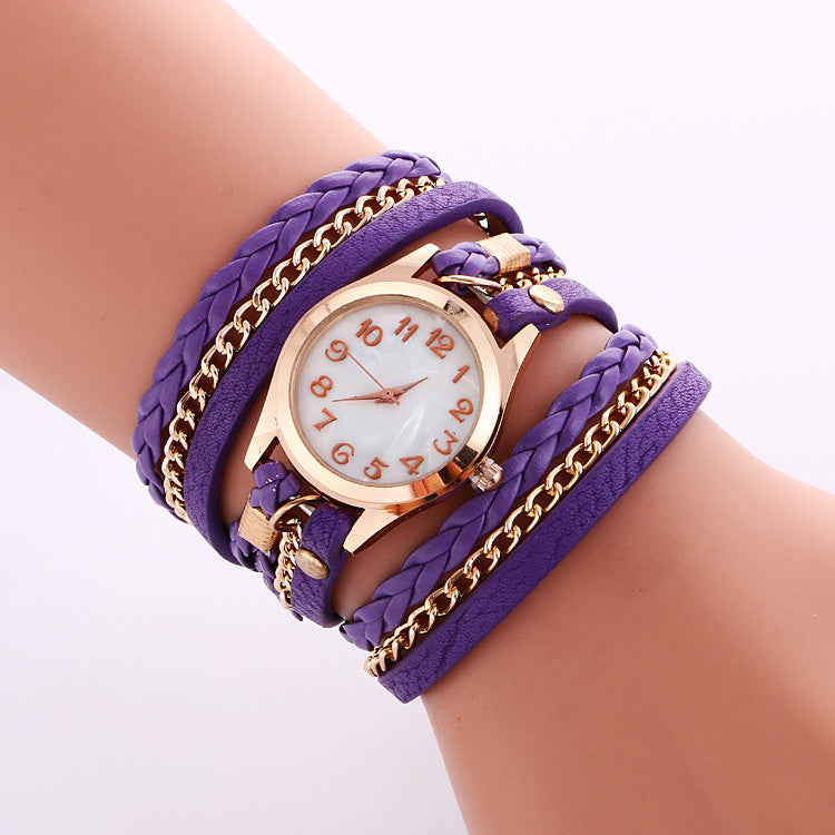 Reloj de pulsera bohemio Reloj tipo brazalete