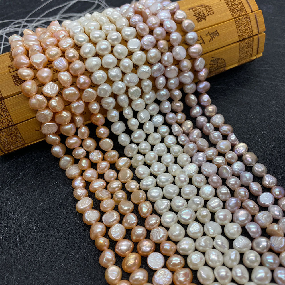 Cuentas de perlas de agua dulce naturales Accesorios DIY