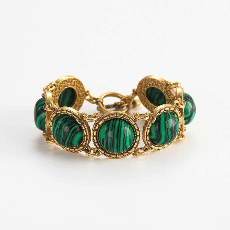Armband Türkis Vintage Antik Farbige Glasur