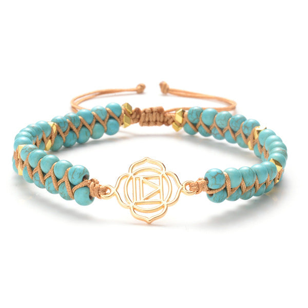 Pulsera de meditación espiritual de siete chakras