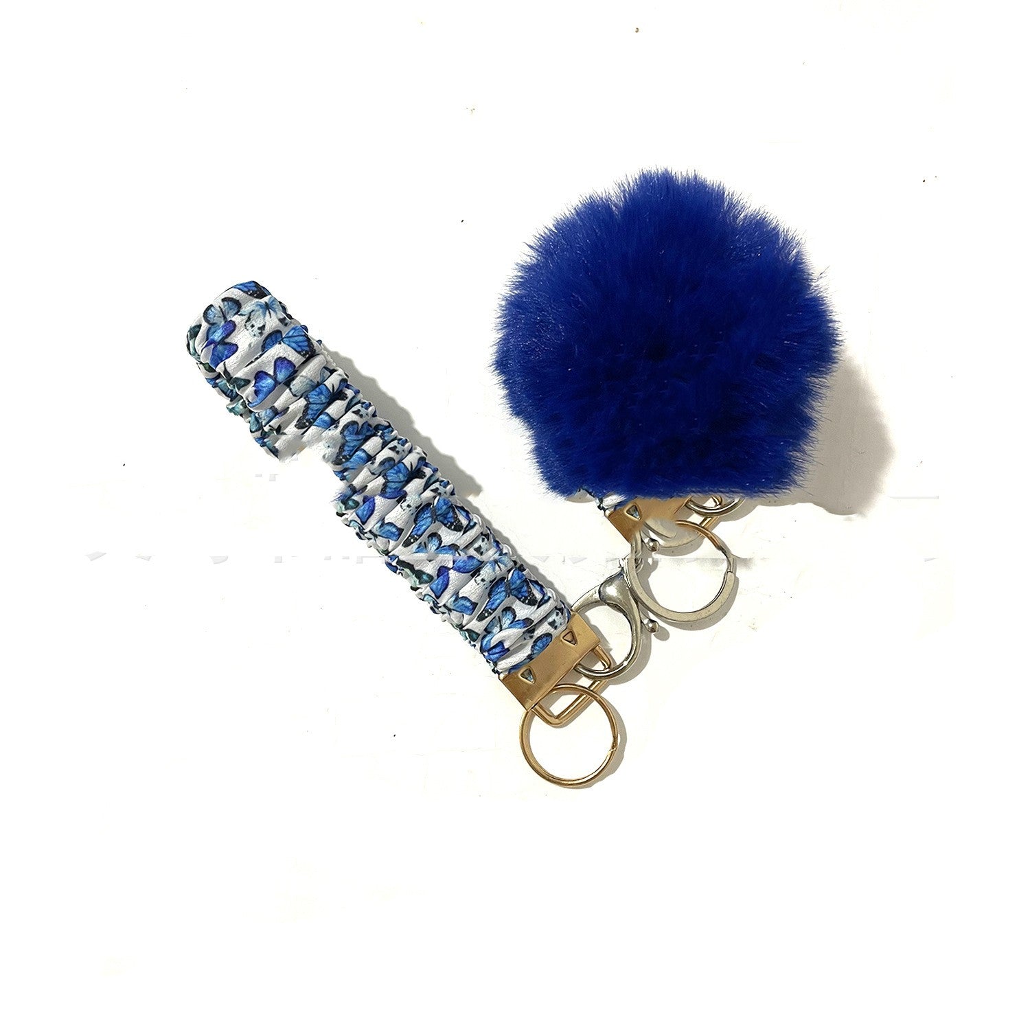Llavero de pulsera, anillo de pelo de intestino grueso