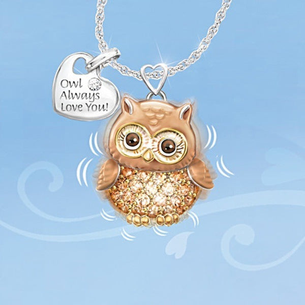 owl necklace