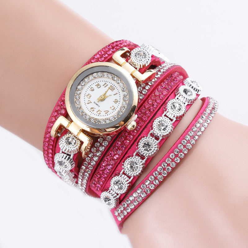 Reloj de pulsera con círculo