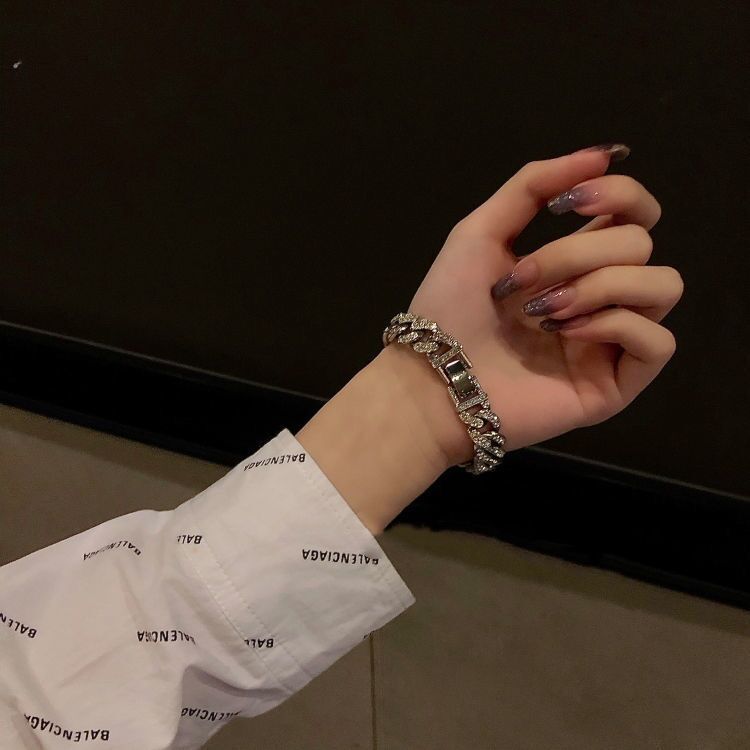 Kubanisches dickes Armband für Damen, Sommer, Ins-Design, besondere Interessen